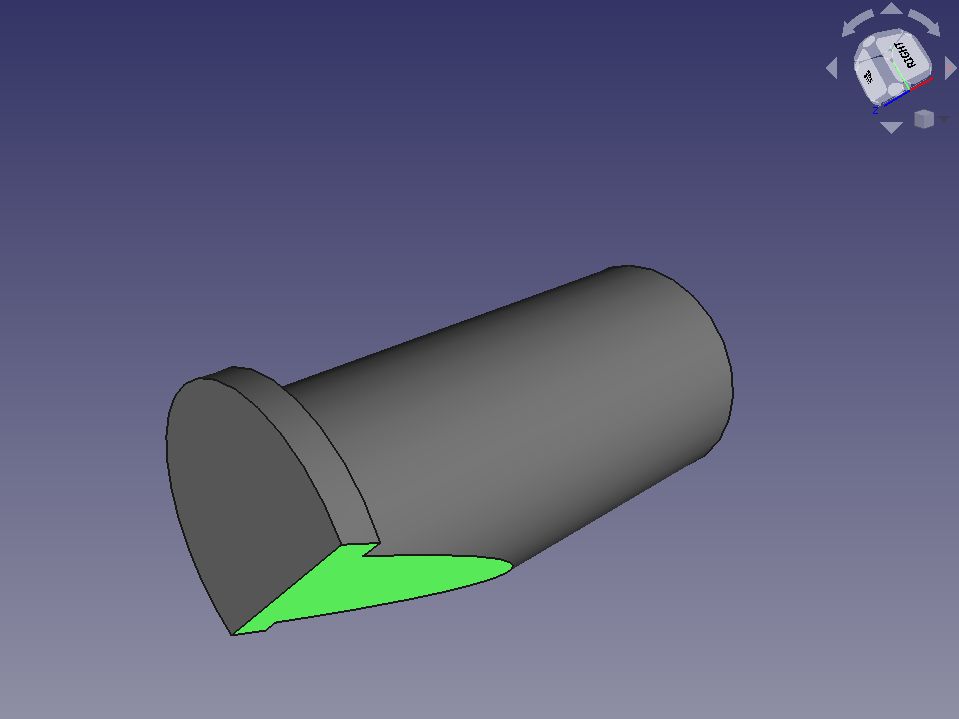 Ansicht mit FreeCAD Ansicht mit FreeCAD