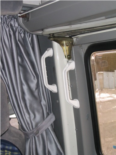 VW-Florida-Zusatzgriffe am Einstieg VW-Florida-Zusatzgriffe am Einstieg